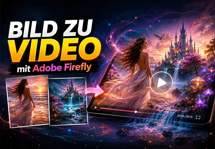 Lass dein Bild mit Adobe Firefly in wenigen Klicks zum Video umwandeln