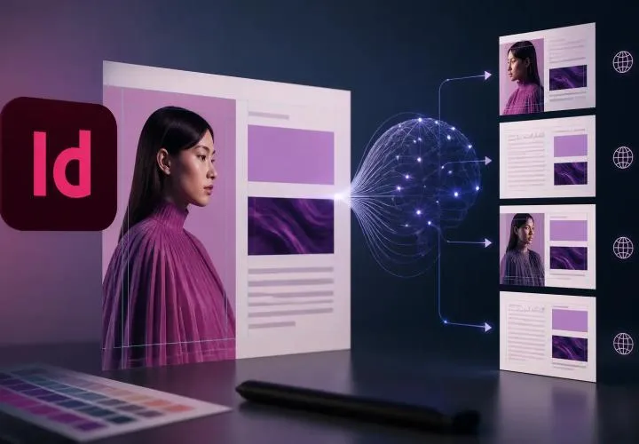 InDesign testet KI-gestützten Layout-Dolmetscher für mehrsprachige Assets