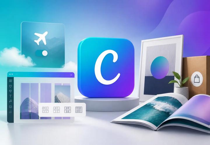 Canva Create 2026: Offline Modus, Learn Grid und Print Shop im Fokus