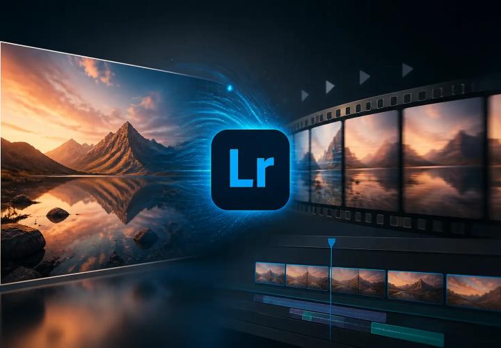 Lightroom wandelt Fotos in kurze Videosequenzen um dank Firefly Video Modell