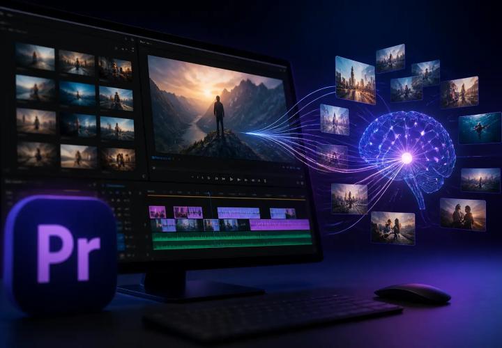 Premiere Pro nutzt KI für Rough-Cut Generierung aus Clips