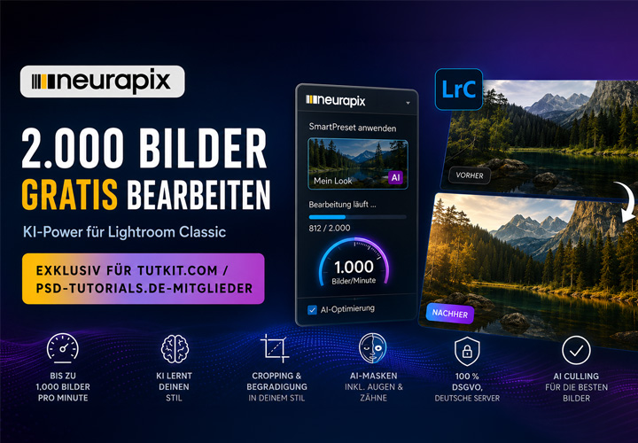 Neurapix im Praxistest: Lightroom-Galerien per KI editieren – und 2.000 Bilder gratis abstauben