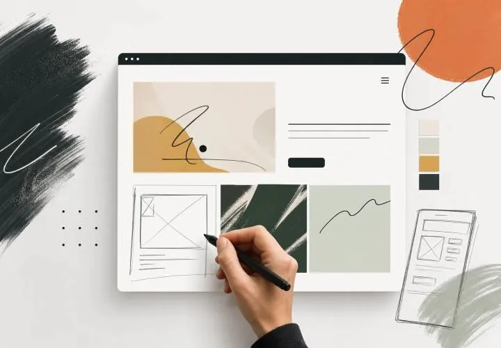 Web-Design Trends 2026: Handgezeichnete Akzente statt AI-Perfektion