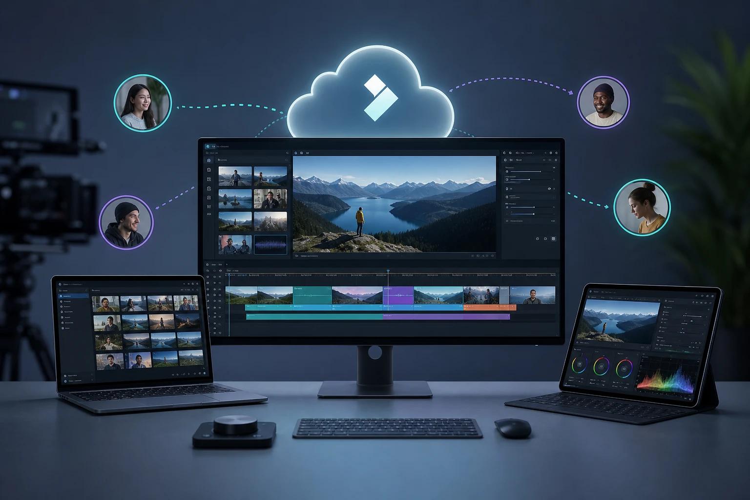Wondershare Filmora setzt auf Real-Time Collab und cloudbasierte Zusammenarbeit