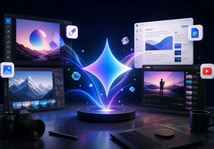 Google I/O 2026: Gemini Spark stärkt Creator-Apps und Docs YouTube-Integration