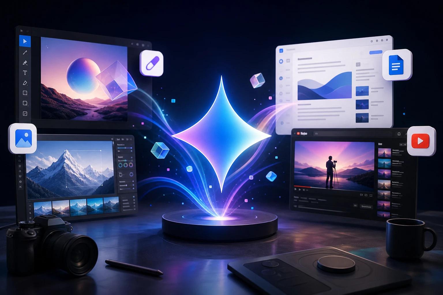 Google I/O 2026: Gemini Spark stärkt Creator-Apps und Docs YouTube-Integration