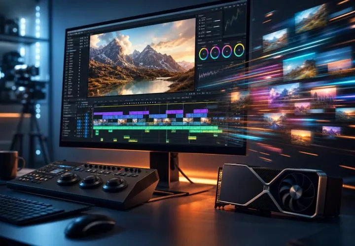 Fortgeschrittene Video-Editing Workflows mit Hardwarebeschleunigung