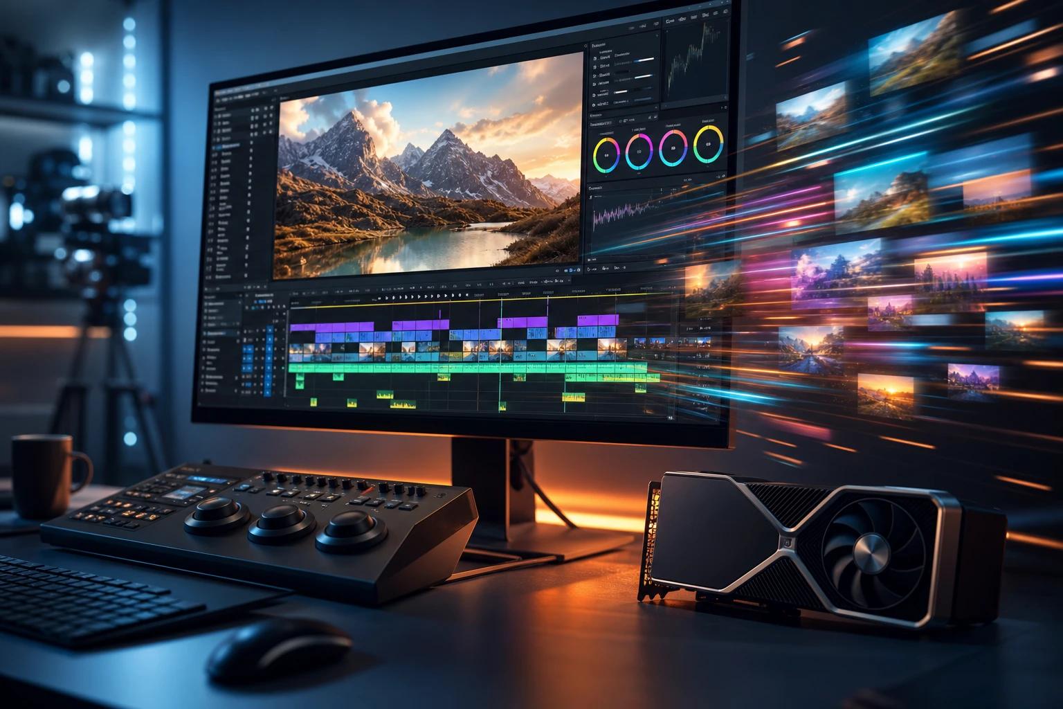 Fortgeschrittene Video-Editing Workflows mit Hardwarebeschleunigung