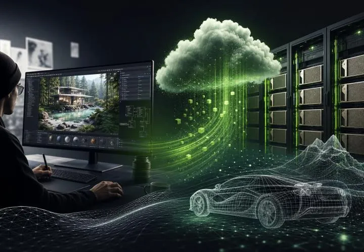 NVIDIA GPU-Cloud erweitert Kreativ-Render-Services