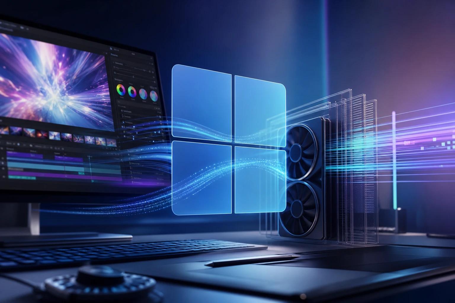 Windows 12 Preview: Neuer Speicher- und GPU-Scheduler treibt Kreativ-Tools voran