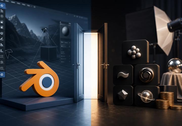 Blender gegen kostenpflichtige Plugins im Studioeinsatz: ROI, Updates und offene Türen