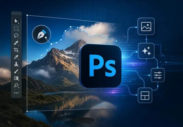 Adobe Photoshop aktualisiert KI-Punktwerkzeug und Workflow-Assistenten