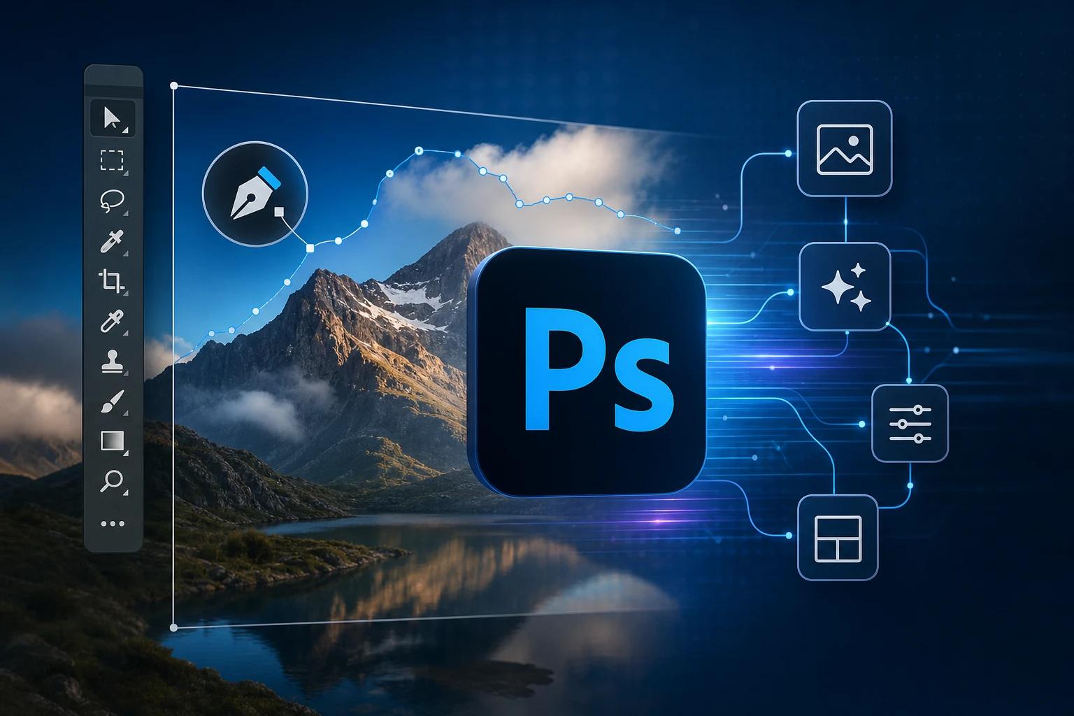 Adobe Photoshop aktualisiert KI-Punktwerkzeug und Workflow-Assistenten