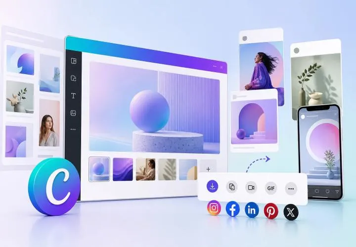 Canva Studio update stärkt Social-Content mit neuen Vorlagen und Export-Optionen