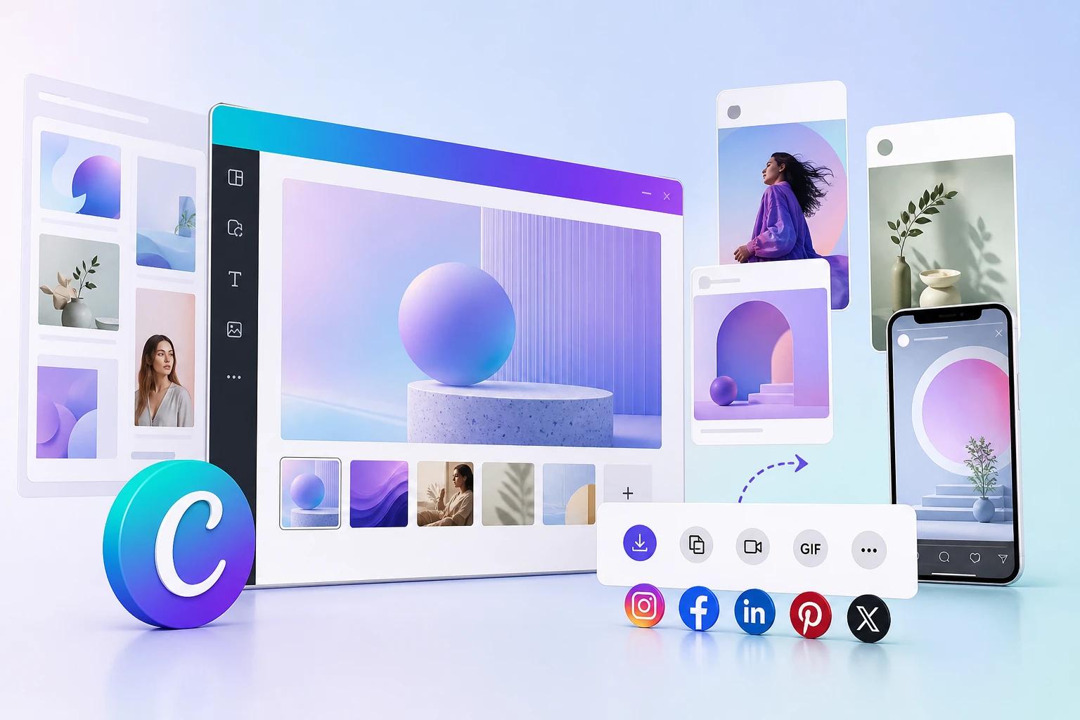 Canva Studio update stärkt Social-Content mit neuen Vorlagen und Export-Optionen