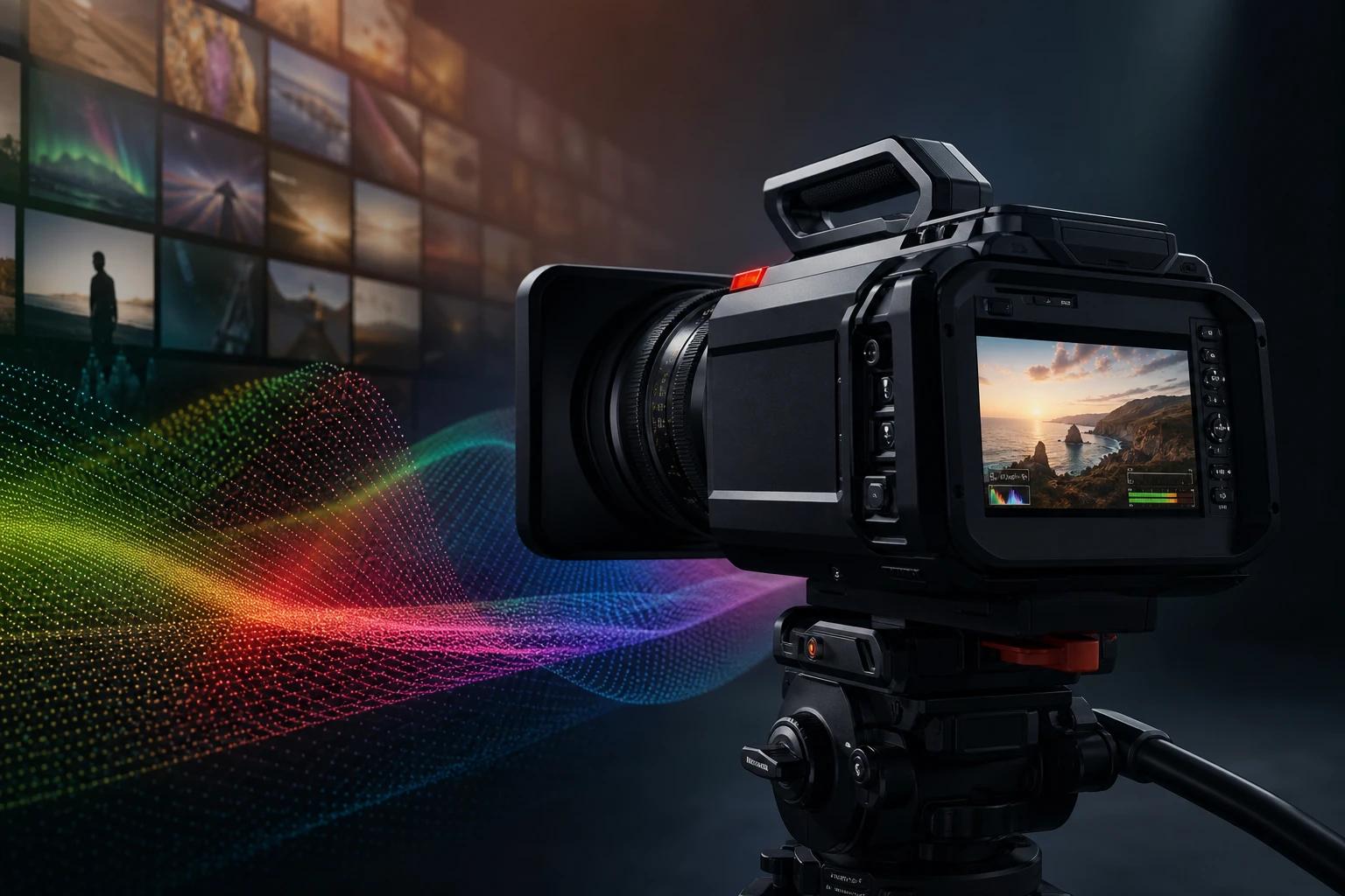 Blackmagic Studio Camera 12K Firmwareupdate stärkt RAW-Aufnahme und LUT-Optionen
