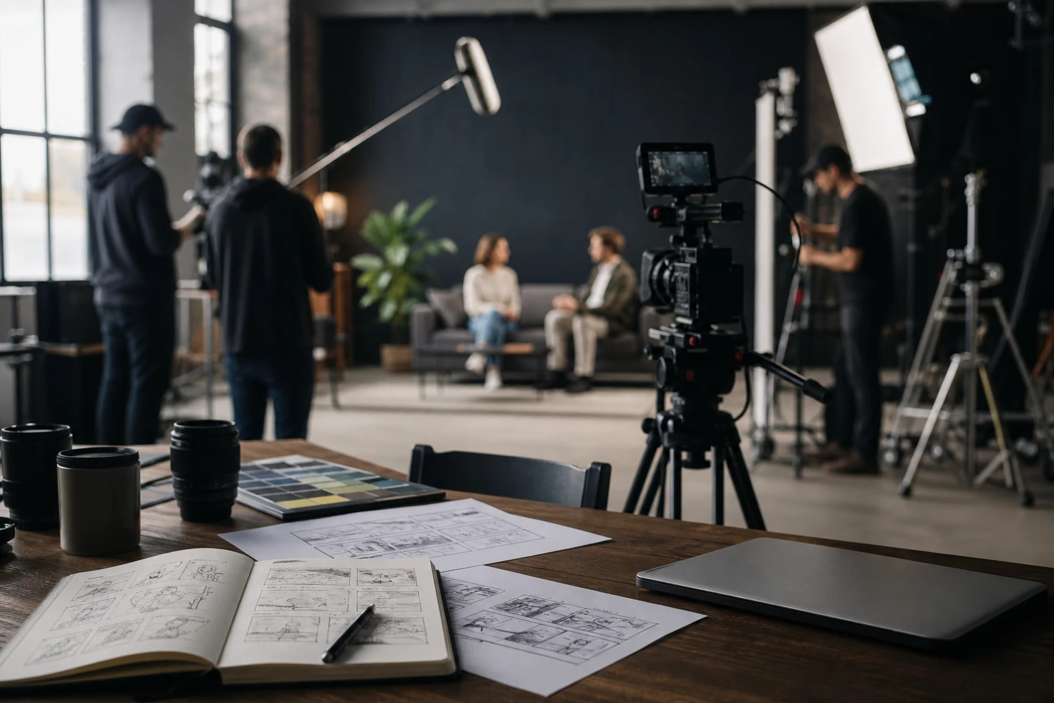 Imagefilm-Produktion meistern: Dein Leitfaden vom Briefing bis zum finalen Cut