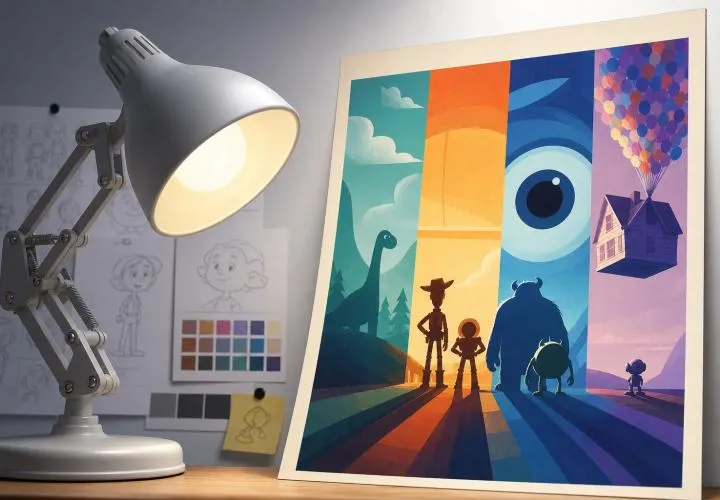 Pixar-Poster neuer Look sorgt für Gesprächsstoff