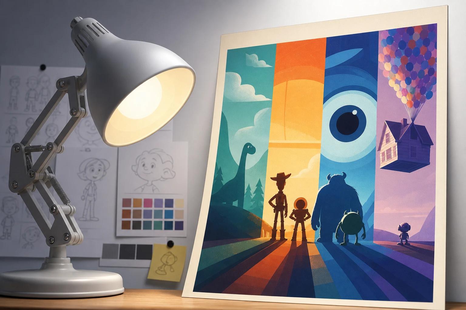 Pixar-Poster neuer Look sorgt für Gesprächsstoff
