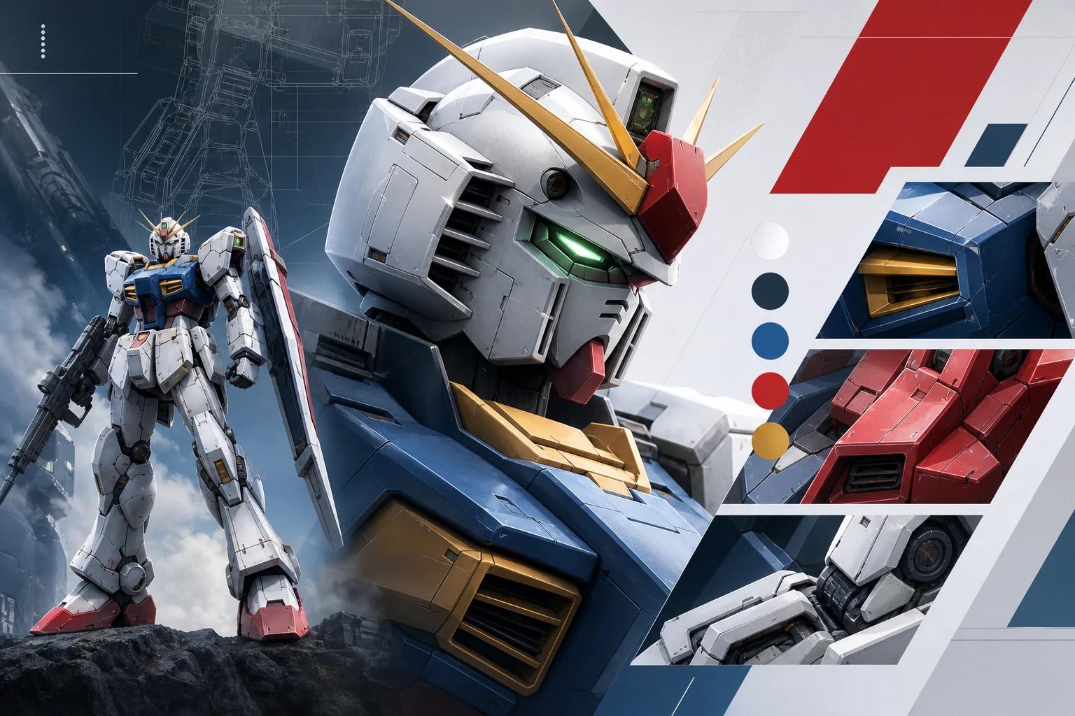 Gundam Visuals im Fokus: Farben, Formen und das Design im Detail