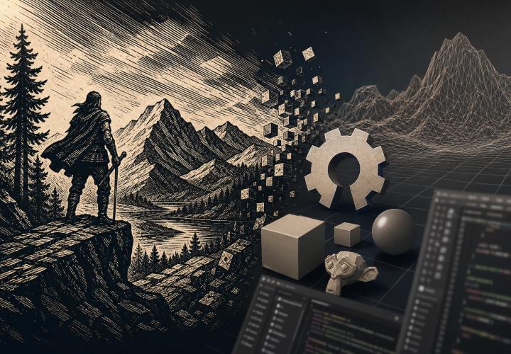 Woodcut-Ästhetik trifft Open-Source Engine: Ein Indie-Projekt im Fokus