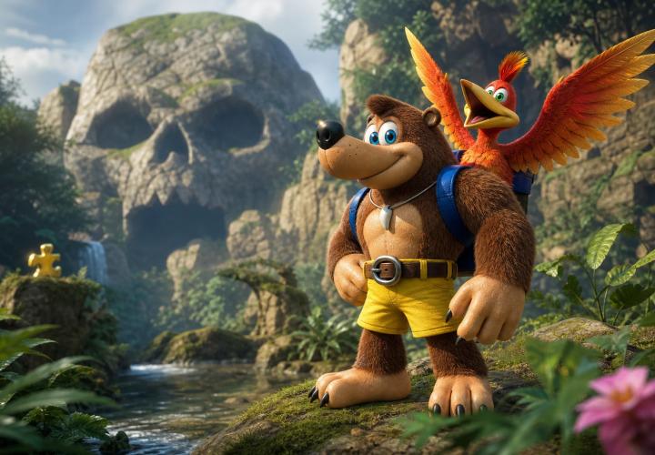 Banjo-Kazooie UE5-Fanremake beeindruckt mit realistischem Look