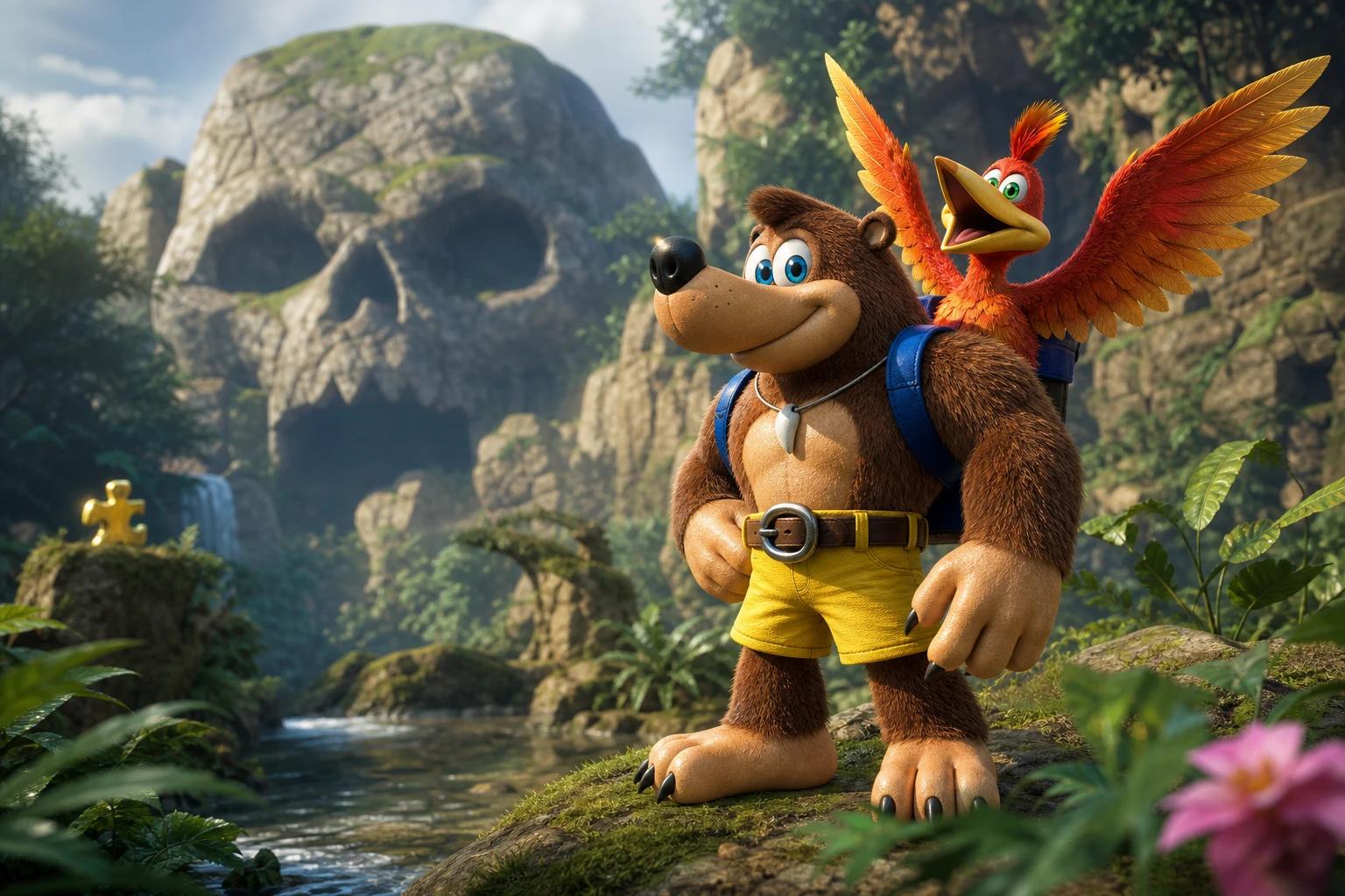 Banjo-Kazooie UE5-Fanremake beeindruckt mit realistischem Look
