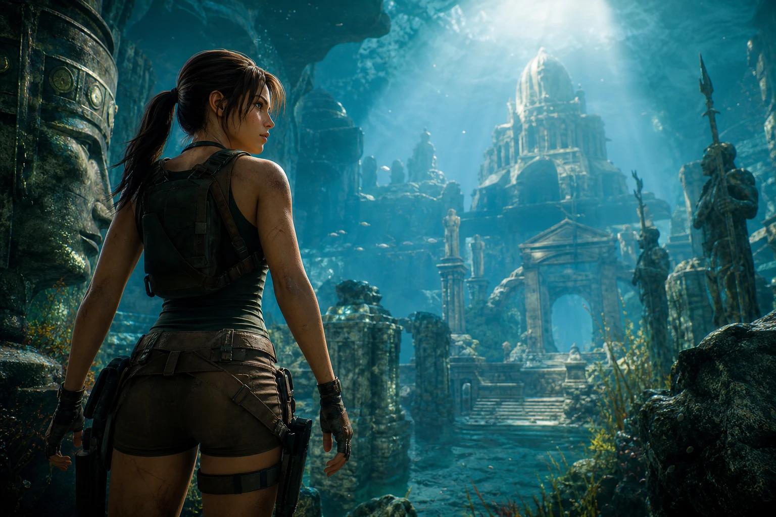 Tomb Raider Legacy of Atlantis setzt Lara Croft in UE5 neu in Szene