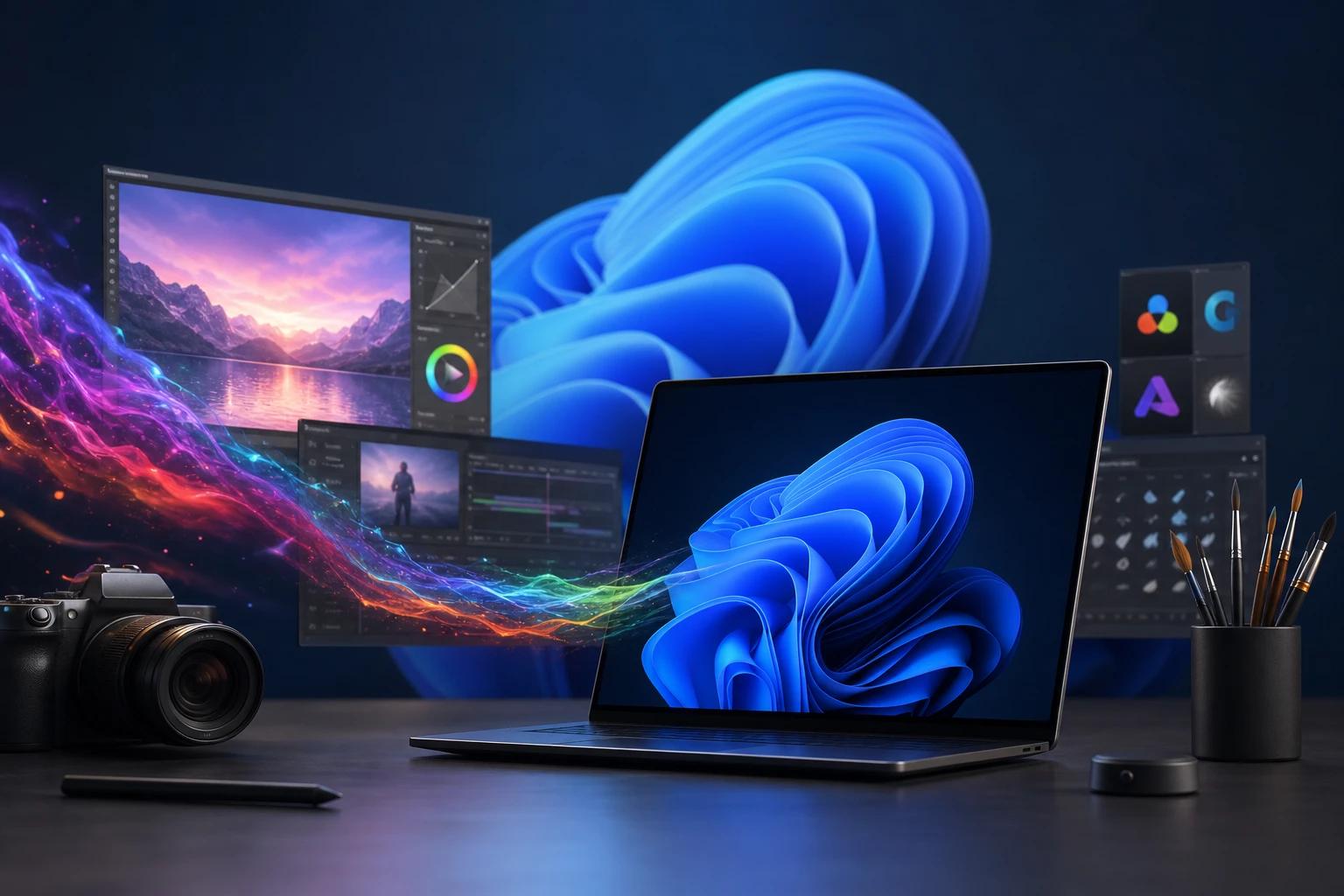 Windows 11 Creatives Update: Fokus auf Kreativ-Apps und bessere Performance