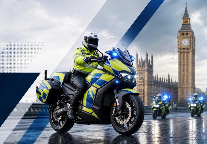 Londoner Polizei erhöht E-Motorrad-Flotte auf 25 Einheiten