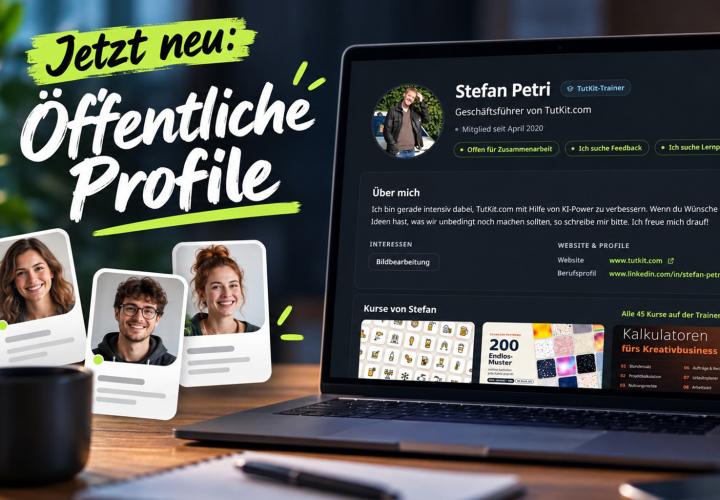 Dein öffentliches Profil auf TutKit.com