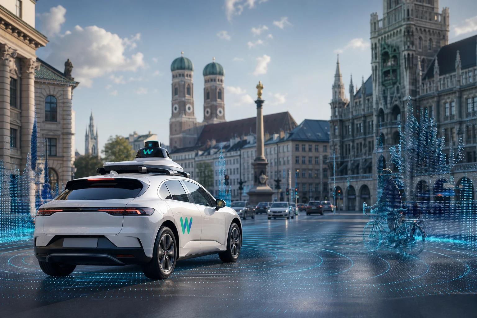 Waymo testet Robotaxi-Datensammlung in München