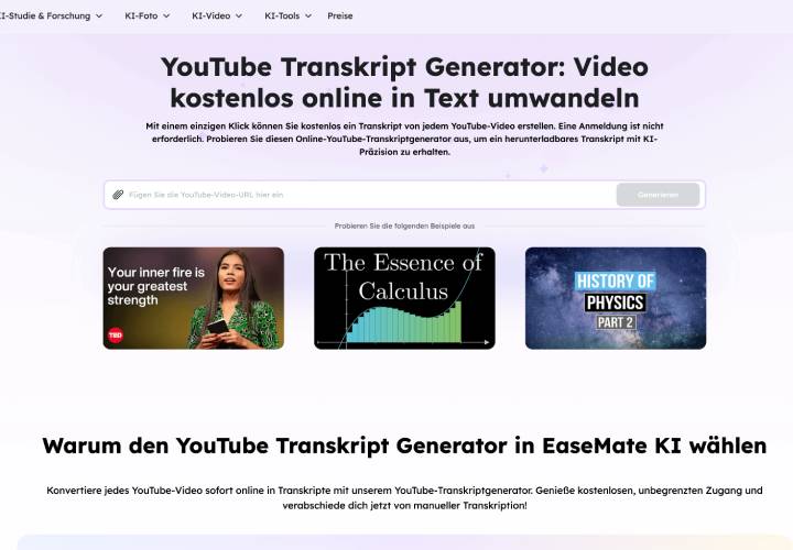 So bekommst du ein Transkript für jedes YouTube-Video