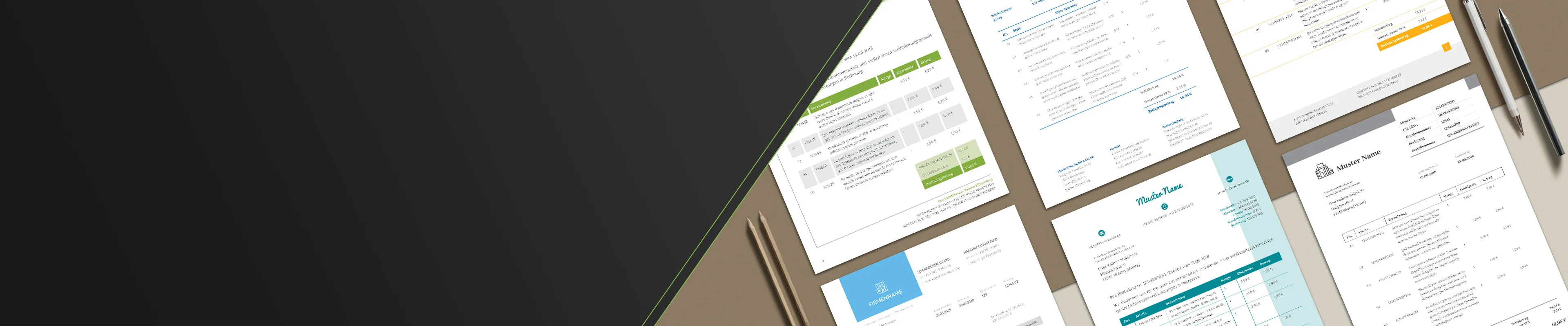 Achieve professional positioning with our invoice templates