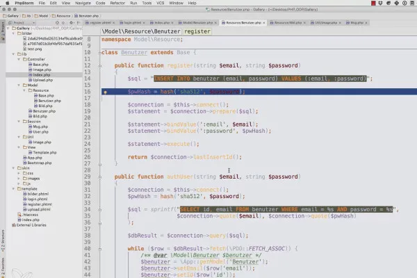 Objektorientert webprogrammering med PHP - 9.23 Løsningsforslag #4