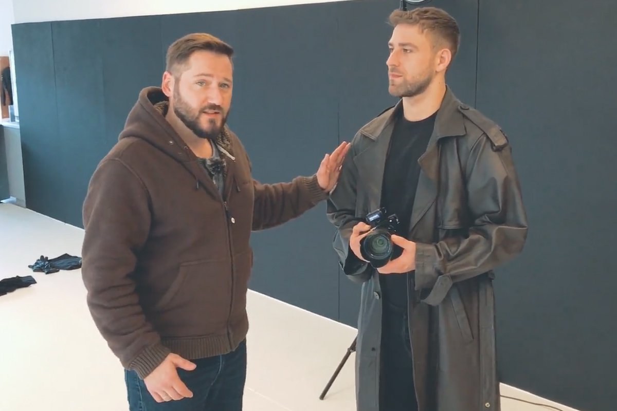 Populære filmpostere og kinoeffekter: Stilen til The Punisher - 2 Sette opp fotostudioet