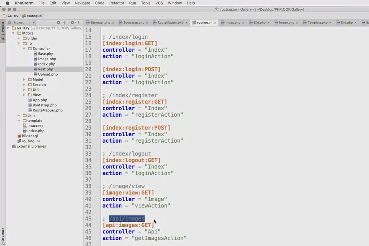 Objektorientert webprogrammering med PHP – 10.03 Justere bootstrappingen