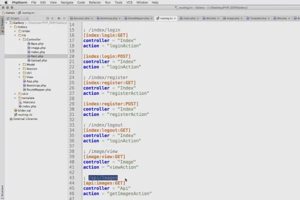 Objektorientert webprogrammering med PHP – 10.03 Justere bootstrappingen
