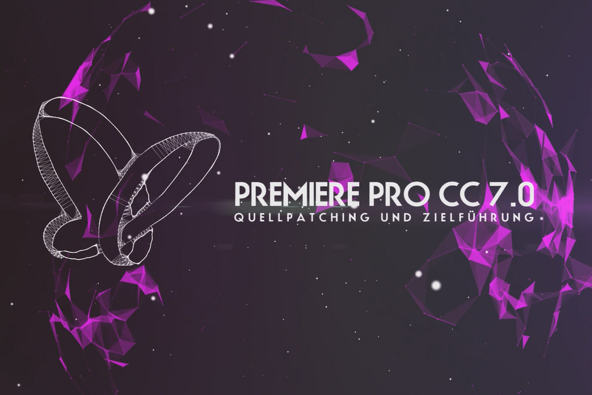Nytt i Creative Cloud: Premiere Pro CC 7.0 (juni 2013) - Källpatchning och målnavigering.