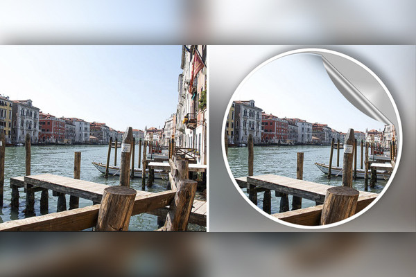 Photoshop-åtgärd: Skapa klistermärken från din bild.