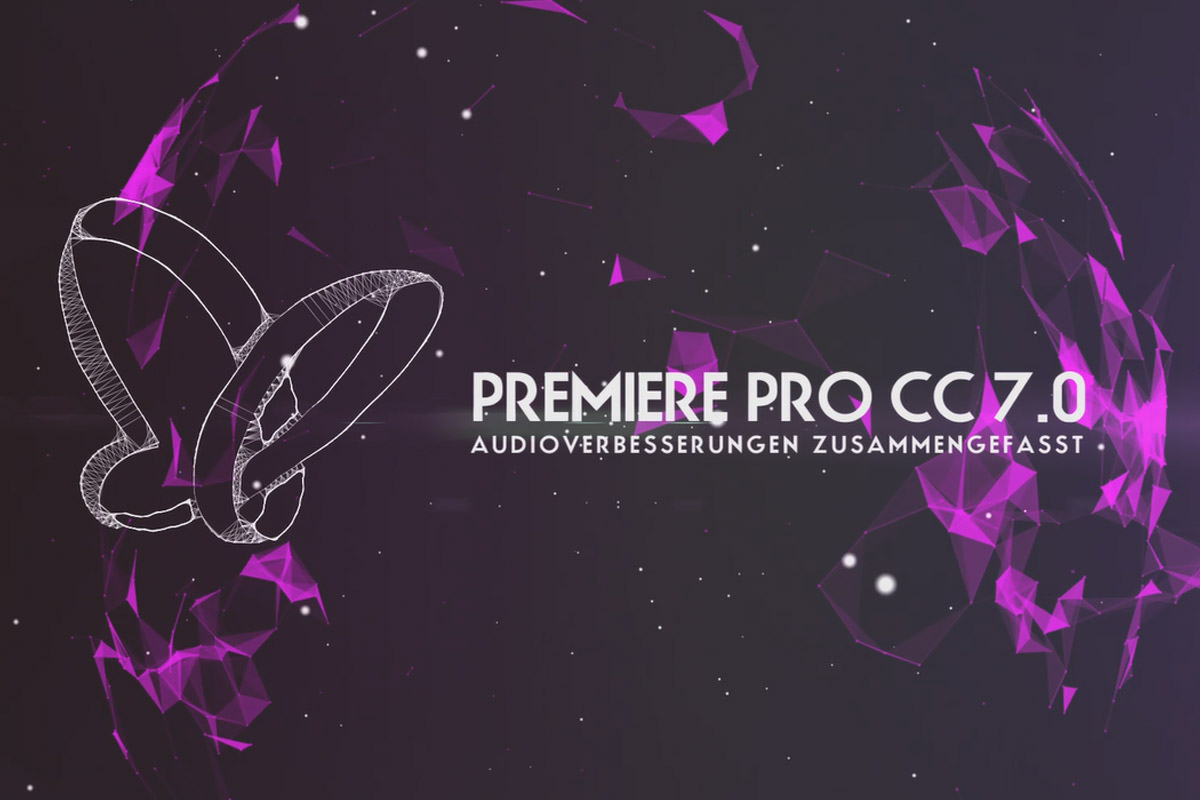 Nyheter i Creative Cloud: Premiere Pro CC 7.0 (juni 2013) - ljudförbättringar sammanfattade.