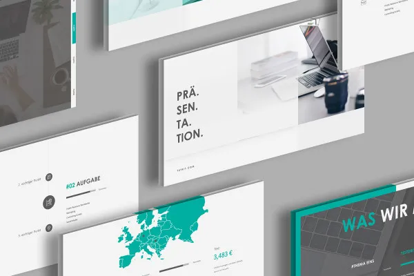 Πρότυπο παρουσίασης PowerPoint "Αέρας