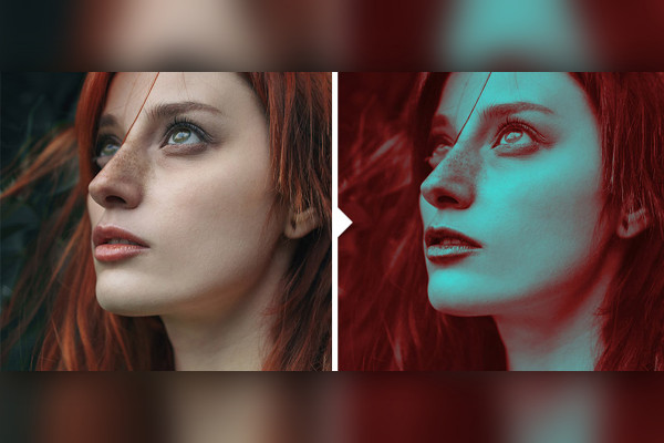 Capture One-stil for portretter: 03 | "Blå & Rød