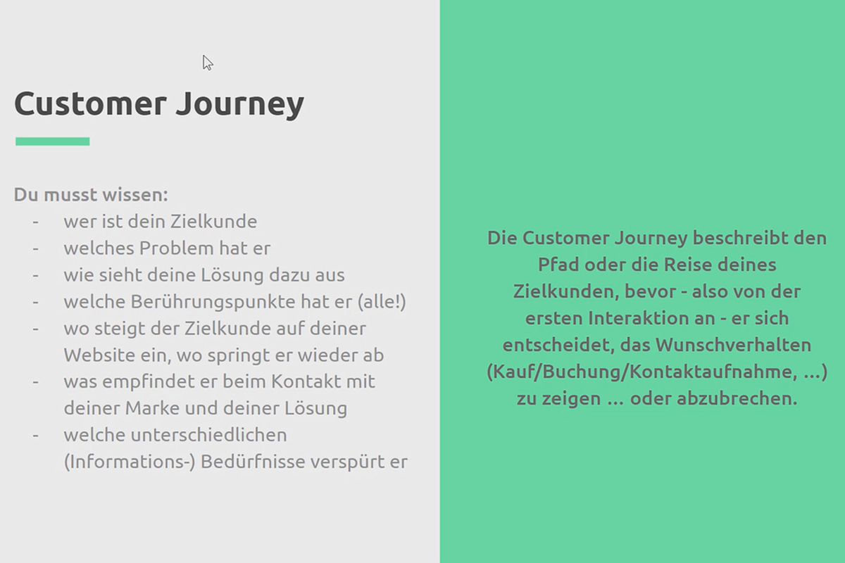 User Experience & Customer Journey: 03 | Becoming aware of the customer journey