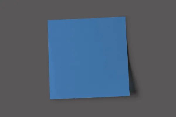 Post-its and sticky notes: photorealistic templates - Version 01