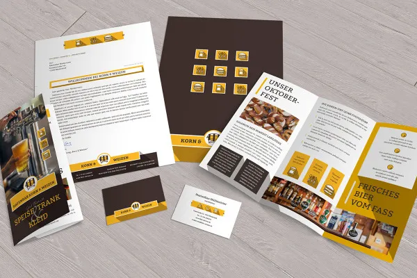 Corporate Design - the complete equipment for nutrition and food - Version 2