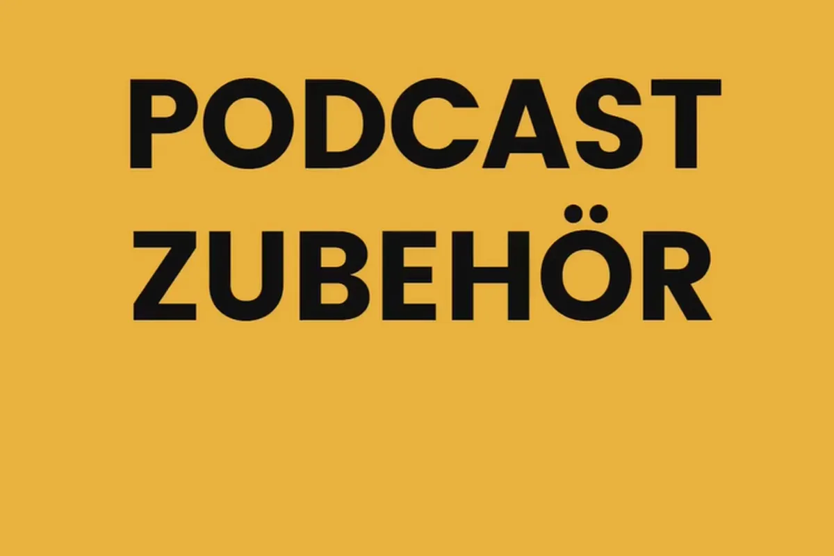 Eigenen Podcast erstellen: 4.3 Zubehör – fortgeschrittenes Equipment für deinen Podcast