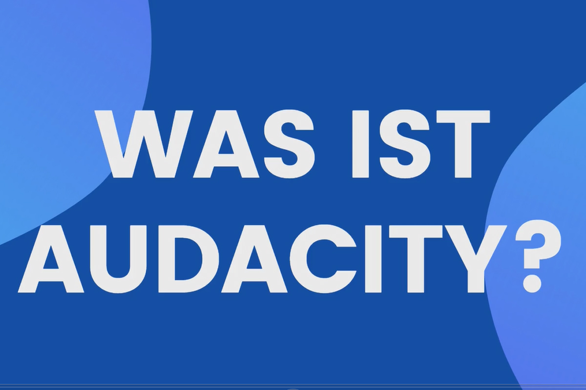 Luoda oma podcast: 6.1 Mikä on Audacity?