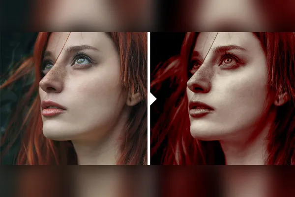 Capture One-Style für Portraits: 22 | "Red Cover"