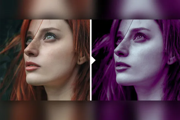 Capture One-Style für Portraits: 23 | "Violet Extreme"